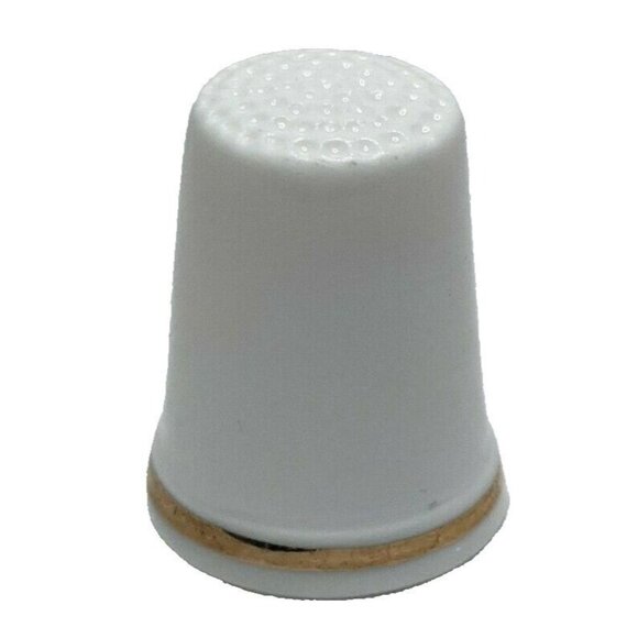 Vintage Wales Coal Miner Fine Bone China Souvenir Collectors Thimble - Picture 3 of 5